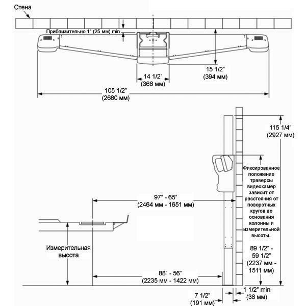 Hunter WA310/22NE-421WM3S Стенд развал-схождения