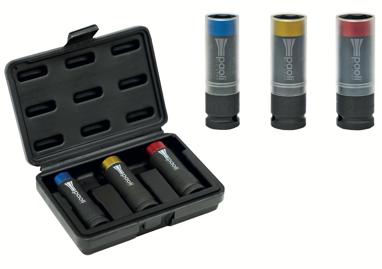L02.EKITL.001 Набор ударных головок тонкостенных 1/2"  с защитой Dino Paoli